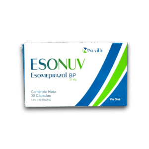 ESONUV (ESOMEPRAZOL) 20 MG X 30 CAP (NUVILLE)