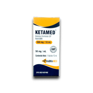 KETAMED (KETAMINA) 50 MG /ML I.V /I.M VIAL 10 ML (PHARMAMED)