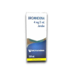 BROMHEXINA 4 MG /5 ML JBE FCO 120 ML (DROTAFARMA)
