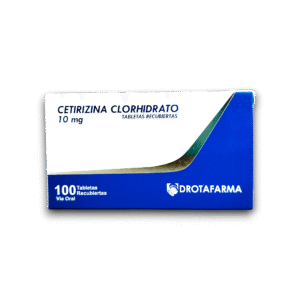 CETIRIZINA 10 MG X 10 TAB X 10 BLIS (DROTAFARMA)