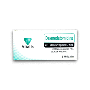 DEXMEDETOMIDINA 200 MCG /2 ML AMP (VITALIS)
