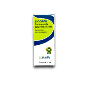 BIOCRON (BUDESONIDA) 1 MG /1 ML SOL P/INH FCO 15 ML (BIOGLASS)