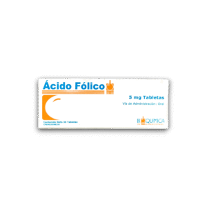ACIDO FOLICO 5 MG X 30 TAB (BIOQUIMICA)