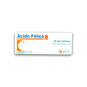 ACIDO FOLICO 10 MG X 30 TAB (BIOQUIMICA)