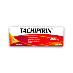 TACHIPIRIN (ACETAMINOFEN) 500 MG X 20 TAB (ELMOR)
