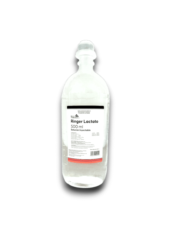 Solucioh Ringer SOLUCION RINGER LACTATO 500 ML (BIO DE VENEZUELA) - Droguerías Ciccorp