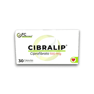 CIBRALIP (CIPROFIBRATO) 100 MG X 30 CAP (FC PHARMA)