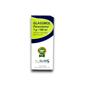 GLASSMOL (PARACETAMOL) 1 G /100 ML FCO AMP (BIOGLASS)