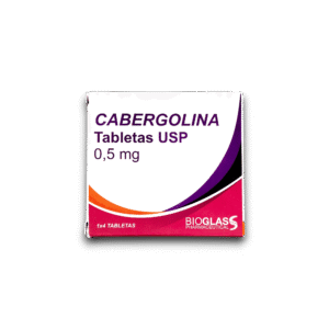 CABERGOLINA 0.5 MG X 4 TAB (BIOGLASS)