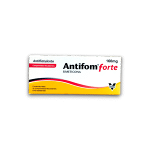 ANTIFOM FORTE (SIMETICONA) 160 MG X 10 COMP REC (VARGAS)