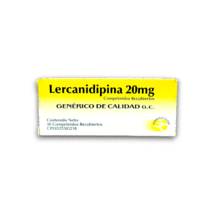 LERCANIDIPINA 20 MG X 30 COMP REC (VARGAS)