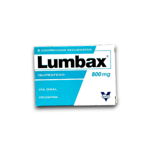 LUMBAX (IBUPROFENO) 800 MG X 6 COMP REC (VARGAS)