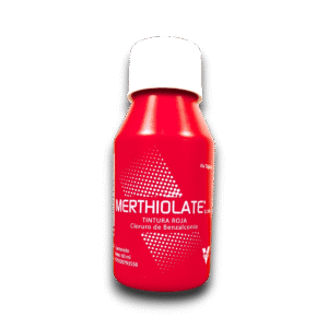 MERTHIOLATE (BENZALCONIO) 0,13 % TINTURA ROJA FCO 60 ML (VARGAS)
