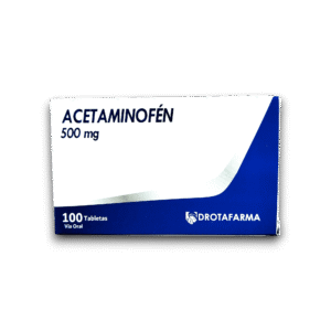 ACETAMINOFEN 500 MG X 10 TAB X 10 BLISTER (DROTAFARMA)