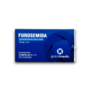 FUROSEMIDA 20 MG /2ML AMP I.V /I.M (GLOBALMEDIC)