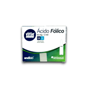 ACIDO FOLICO 10 MG /2 ML AMP I.V /I.M (ANDILAB)