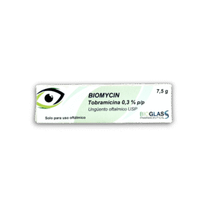 BIOMYCIN (TOBRAMICINA) 0.3 % UNG OFT 7.5 GR (BIOGLASS)