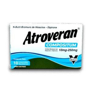 ATROVERAN COMPOSITUM (HIOSCINA /DIPIRONA) 10 MG /250 MG X 10 COMP REC (VARGAS)