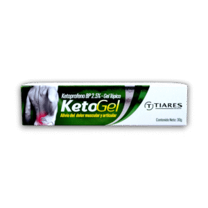 KETOGEL (KETOPROFENO) 2.5 % GEL 30 G (TIARES)