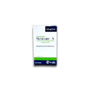 NUVICORT-A (TRIAMCINOLONA) 50 MG /5 ML I.A AMP (NUVILLE)