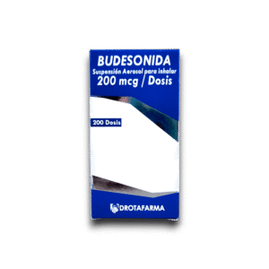 BUDESONIDA INH 200 MCG /DOSIS X 200 DOSIS (DROTAFARMA)