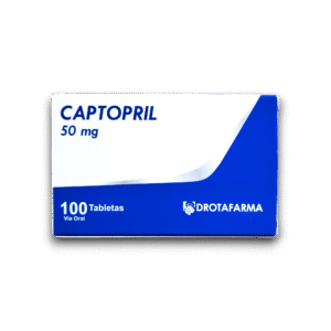 CAPTOPRIL 50 MG X 10 TAB (DROTAFARMA)