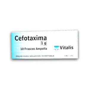 CEFOTAXIMA 1G AMP I.V /I.M (VITALIS)