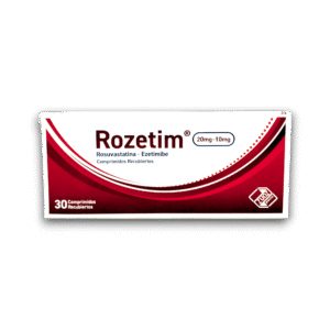 ROZETIM (ROSUVASTATINA /EZETIMIBE) 20 MG /10 MG X 30 COMP (ZUOZ-VARGAS)