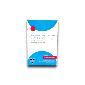 ORALZINC (SALES DE REHIDRATACION ORAL) S /FRUTAS TROPICALES 1 SOBRE (VARGAS)