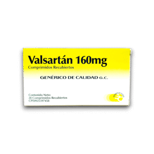 VALSARTAN 160 MG X 28 COMP REC (VARGAS)
