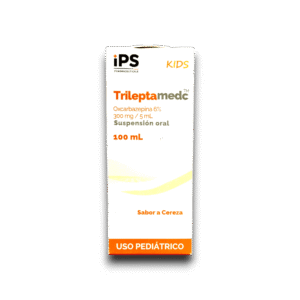 TRILEPTAMEDC (OXCARBAZEPINA 6%) 300 MG /5 MG SUSP ORAL (IPS)