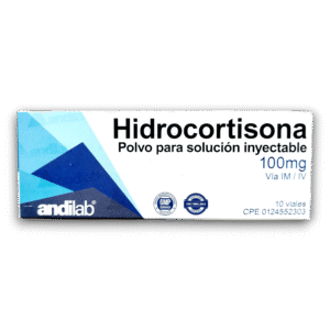 HIDROCORTISONA 100 MG AMP (ANDILAB)