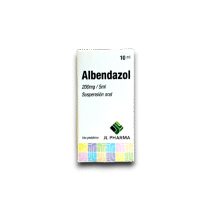 ALBENDAZOL 200 MG /5ML SUSP ORAL FCO 10 ML (JL)