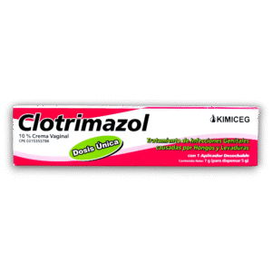 CLOTRIMAZOL 10 % CREMA VAG X 5 G 1 CANULA (KIMICEG)