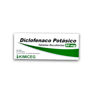 DICLOFENAC POTASICO 50 MG X 20 TAB (KIMICEG)