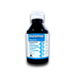 MUCOMAX (AMBROXOL) 30 MG /5 ML JBE FCO 120 ML (KIMICEG)