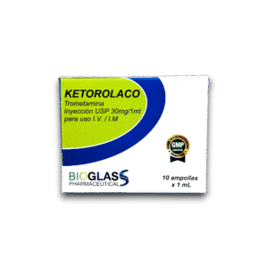 KETOROLAC 30 MG /ML AMP I.V /I.M X 10 AMP (BIOGLASS)
