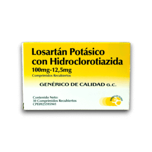 LOSARTAN /HCT 100 MG /12.5 MG X 30 COMP RE (VARGAS)