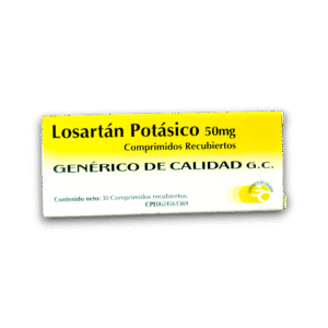 LOSARTAN POTASICO 50 MG X 30 COMP RE (VARGAS)