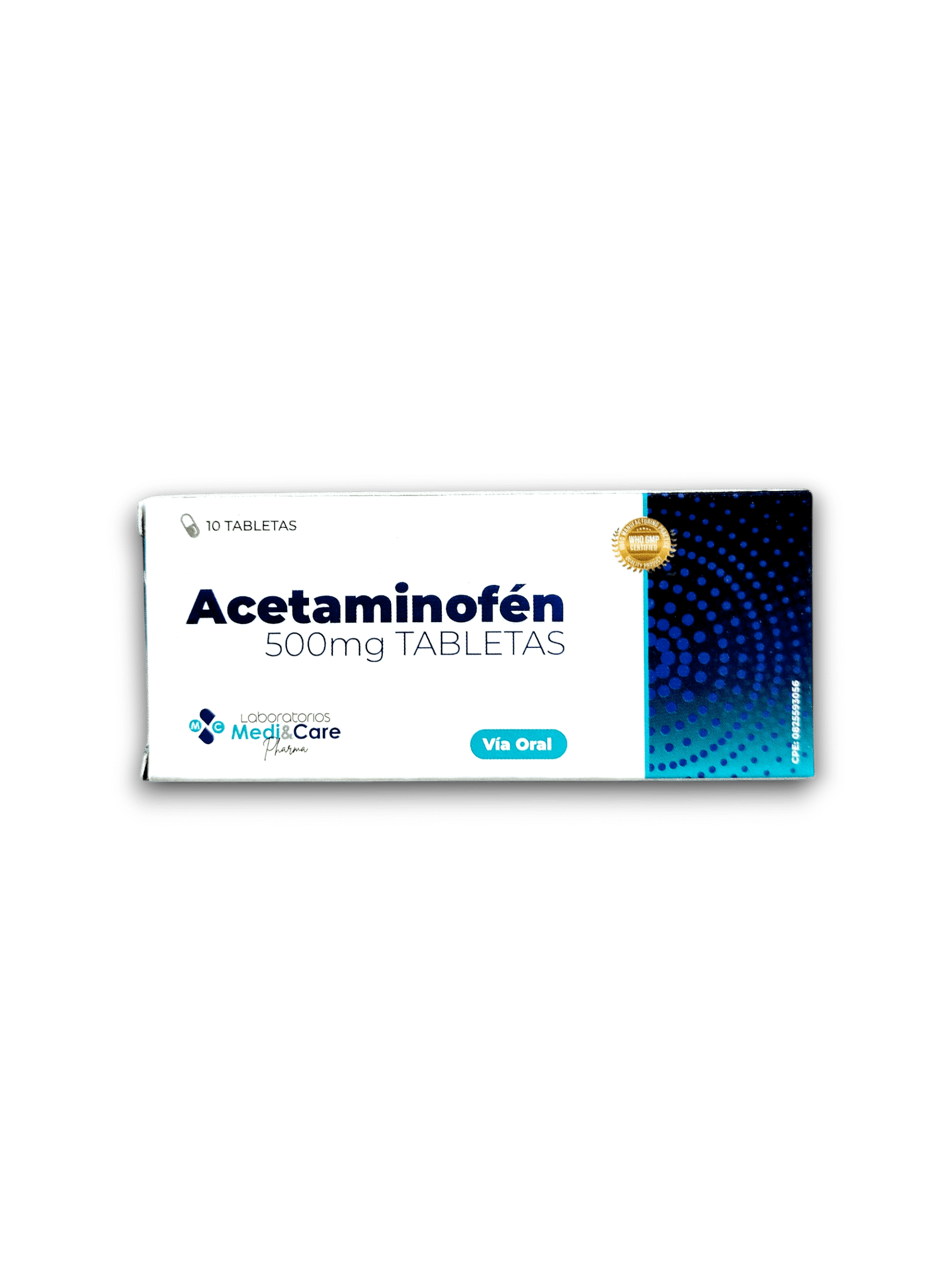 ACETAMINOFEN 500 MG X 10 TAB (MEDI&CARE)