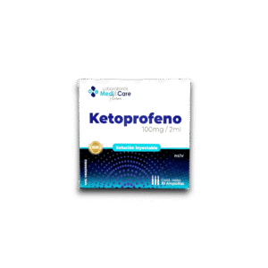KETOPROFENO 100 MG /2 ML I.V /I.M X 10 AMP (MEDI&CARE)