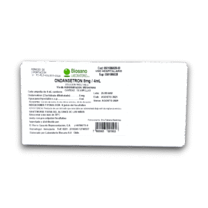 ONDANSETRON 8 MG /4 ML AMP (BIOSANO)