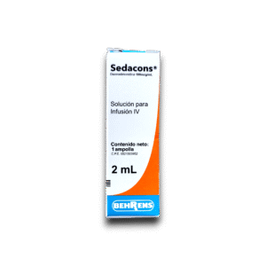 SEDACONS (DEXMEDETOMIDINA) 100 MCG /1 ML AMP (BEHRENS)