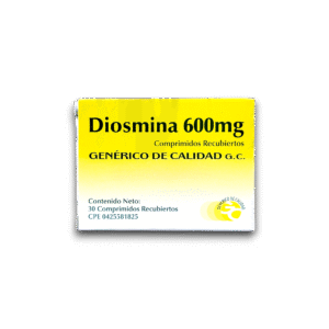 DIOSMINA 600 MG X 30 COMP REC (VARGAS)