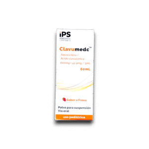 CLAVUMEDC (AMOXICILINA /AC CLAVU) 600 MG /42,9 MG  SUSP ORAL 60 ML (IPS)