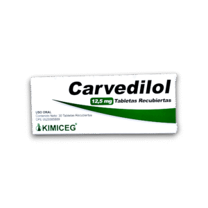 CARVEDILOL 12,5 MG X 30 TAB R (KIMICEG)