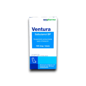 VENTURA (SALBUTAMOL) 100 MCG INH 200 MDI (NEOPHARMA)