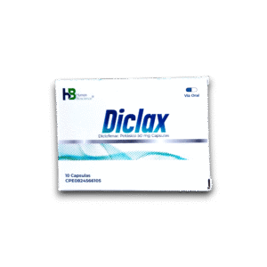 DICLAX (DICLOFENAC POTASICO) 50 MG X 10 CAP (ALFA FARMA)
