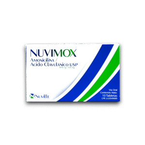 NUVIMOX (AMOXICILINA /AC CLAVU) 875 MG /125 MG X 10 TAB (NUVILLE)