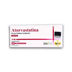 ATORVASTATINA 40 MG X 30 TAB (DAC 55)